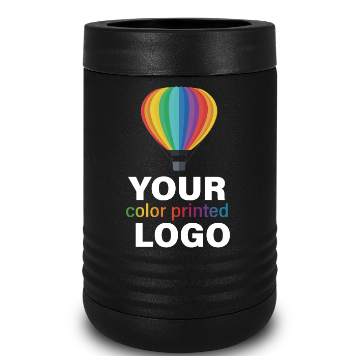 12 oz Insulated Can Cooler -Mix & Match- Bulk Wholesale Personalized Engraved or Full Color Print Logo