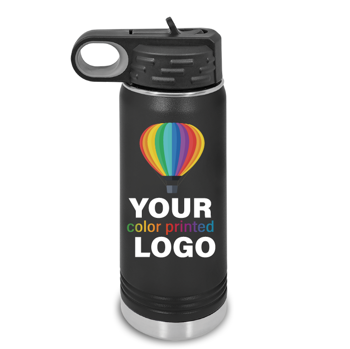 20 oz Insulated Sport Water Bottle -Mix & Match- Bulk Wholesale Personalized Engraved or Full Color Print Logo