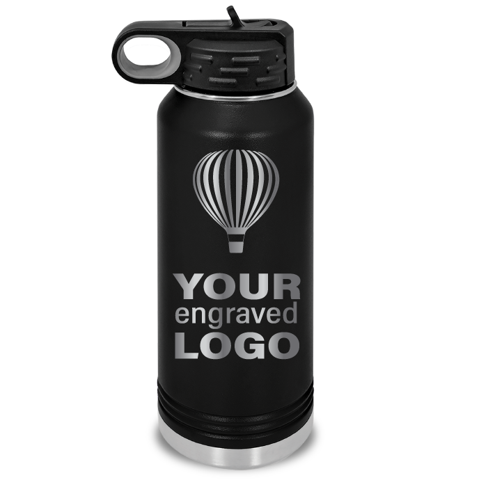 32 oz Insulated Sport Water Bottle -Mix & Match- Bulk Wholesale Personalized Engraved or Full Color Print Logo