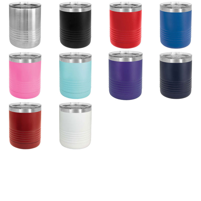 10 oz. Stainless Steel Polar Camel Travel Mug features double-wall vacuum insulation with a clear lid. It is 2X heat & cold resistant compa to a normal travel mug is lead free. Polar Camels are made from 18/8 gauge stainless steel (18% chromium/8% nickel) - also known as Type 304 Food Grade.Colors available: Stainless Steel, Black, Red, Blue, Pink, Mint/Seafoam, Light Blue, Lavender/Light Purple, Purple, Gray, Navy, Orange, Maroon, White