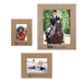 LLF157 Tan Light Brown LLF257 Dark Brown LLF457 RawhideLLF557 Gray Engraveable 5x7 Leatherette Photo Frame
