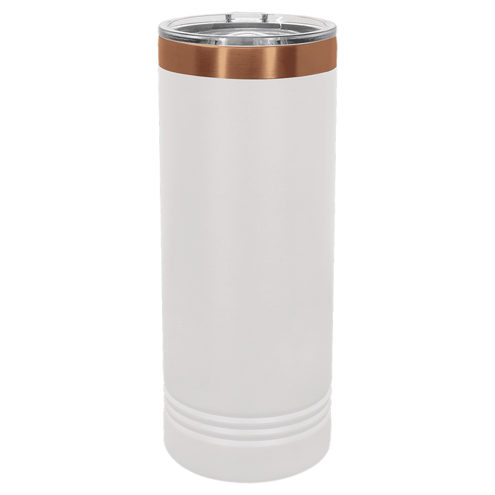 Copper Ion-Plated 22 oz Skinny Polar Camel Tumblers