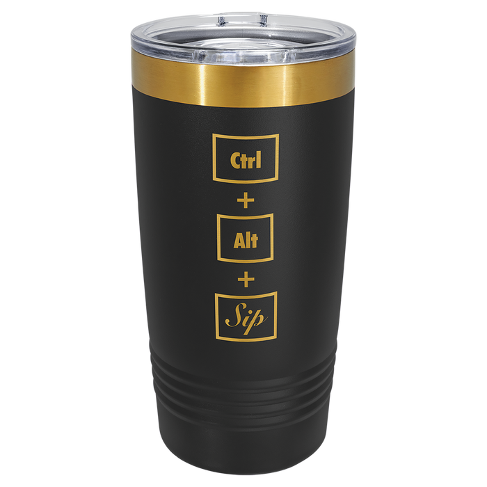 Gold Ion-Plated 20 oz Polar Camel Tumblers