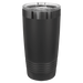 black on black tonal black ion stainless steel 20 oz polar camel insulated tumbler, ion plated bulk tumbler wholesale blank, no minimum order