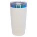 White to Rainbow tumblers for engraving, 20 oz blank Polar Camel Prism Ion Plated