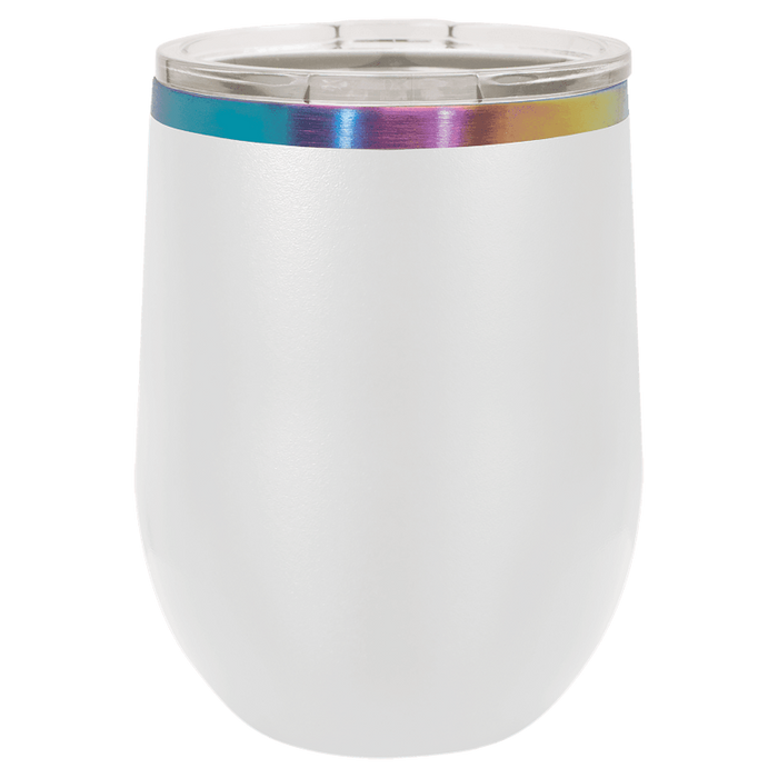 white to rainbow 12 oz wine tumblers blank wholesale bulk 
