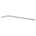 10" bent stainless steel straw