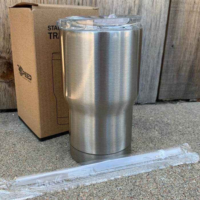 14 oz Curve SUBLIMATION Stainless Steel Blank Insulated w/Slider Lid