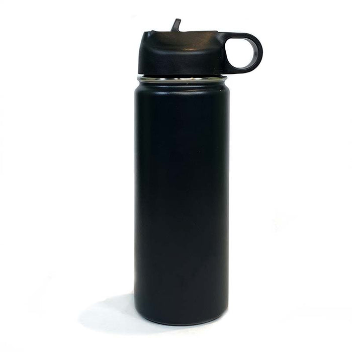 Case of 24 - 20 oz Stainless Steel Powder Coated Blank Insulated Sport Water Bottle Polar Camel