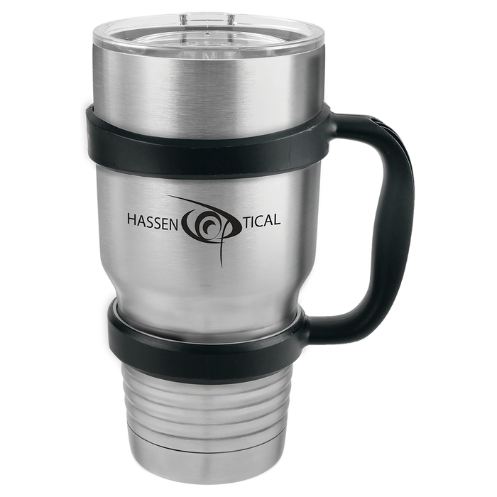 30 oz Black Tumbler Handle