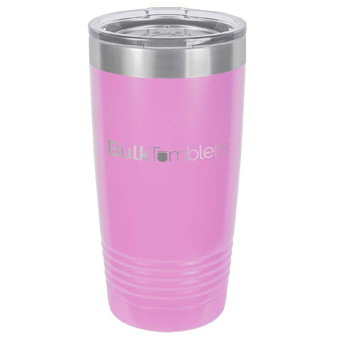 SALE - Bulk Wholesale Personalized Laser Engraved or Full Color Print Stainless Steel Vacuum Insulated Tumblers - As Low As $13.50 each