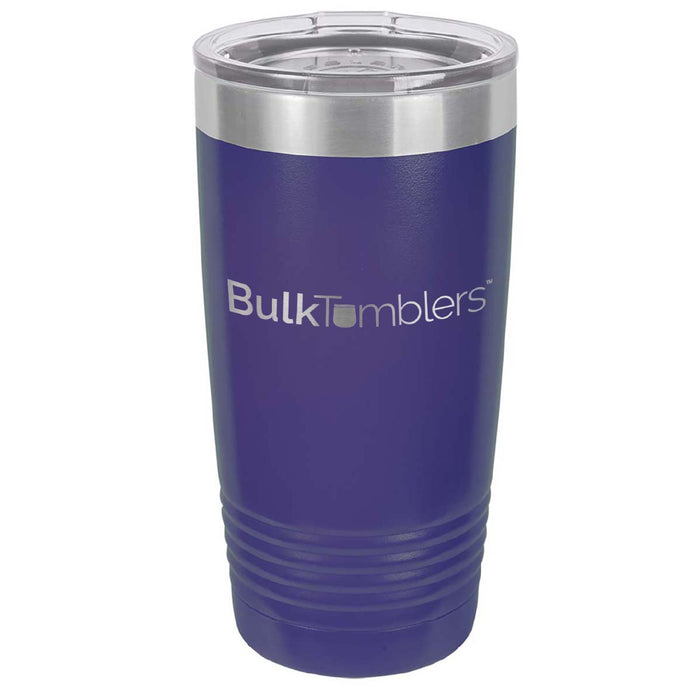 SALE - Bulk Wholesale Personalized Laser Engraved or Full Color Print Stainless Steel Vacuum Insulated Tumblers - As Low As $13.50 each