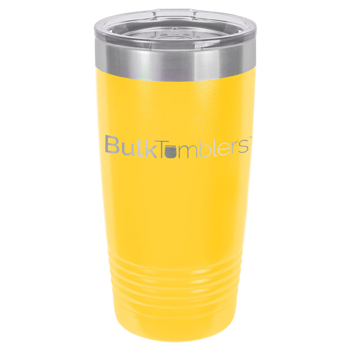 SALE - Bulk Wholesale Personalized Laser Engraved or Full Color Print Stainless Steel Vacuum Insulated Tumblers - As Low As $13.50 each