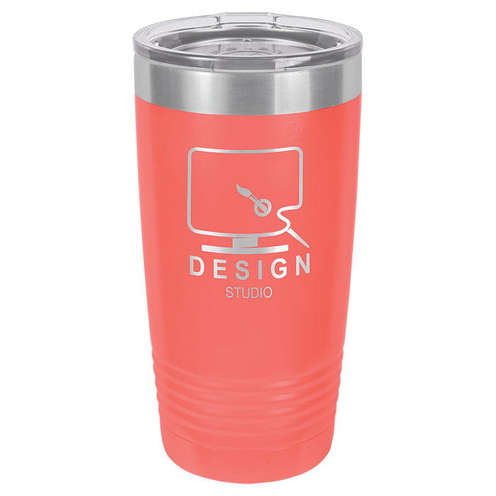 Fuh-Cup Engraving Error 20 oz Stainless Steel Blank Insulated SureGrip Tumbler with Lid