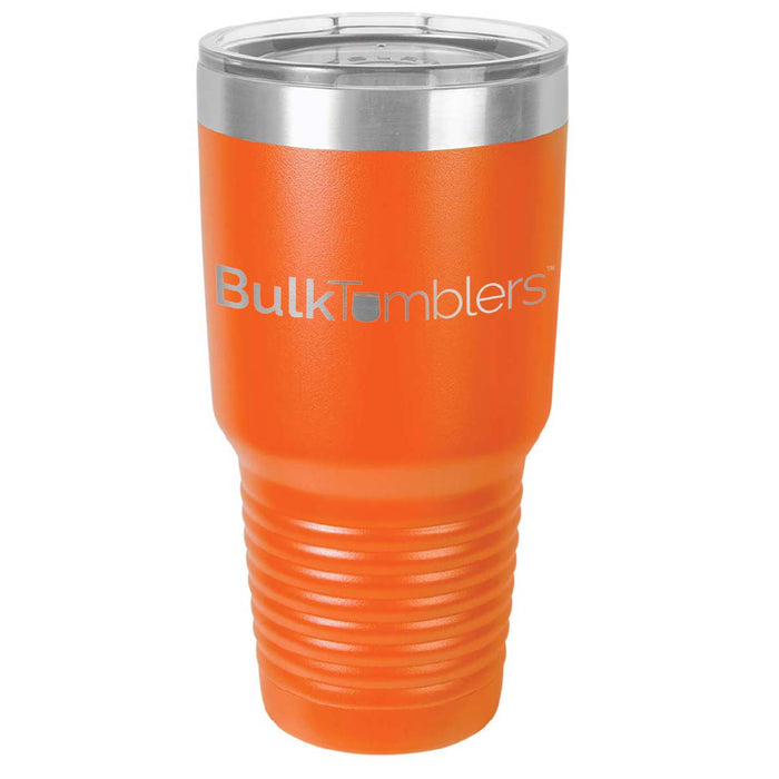 SALE - Bulk Wholesale Personalized Laser Engraved or Full Color Print Stainless Steel Vacuum Insulated Tumblers - As Low As $13.50 each