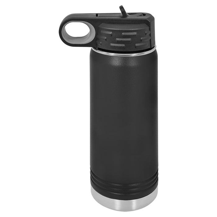 20 oz Stainless Steel Powder Coated Blank Insulated Sport Water Bottle Polar Camel