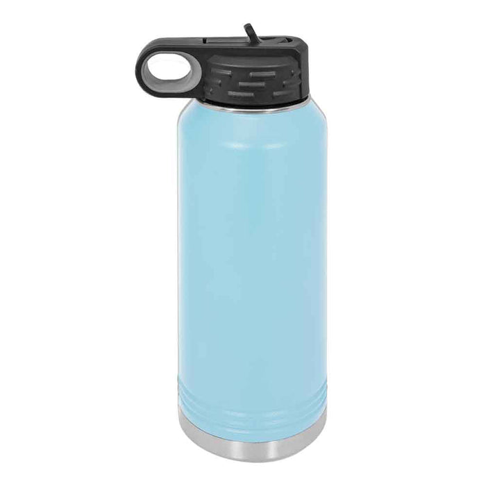 32 oz Stainless Steel Powder Coated Blank Insulated Sport Water Bottle Polar Camel