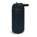 12 oz kids sport water bottle flip lid and straw - matte navy blue