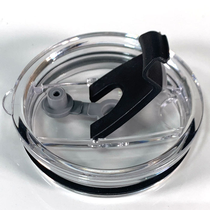 Replacement Tumbler Snap-Shut Lid with Straw Hole