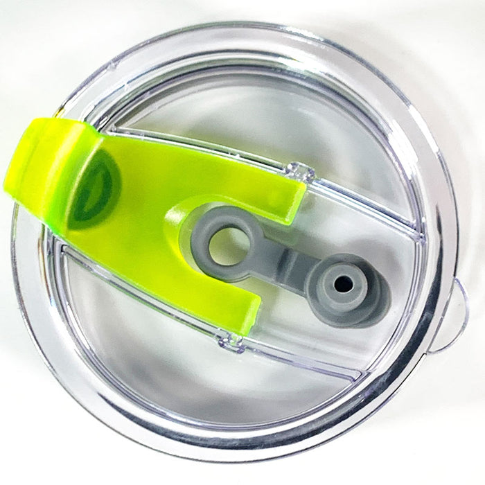 Replacement Tumbler Snap-Shut Lid with Straw Hole