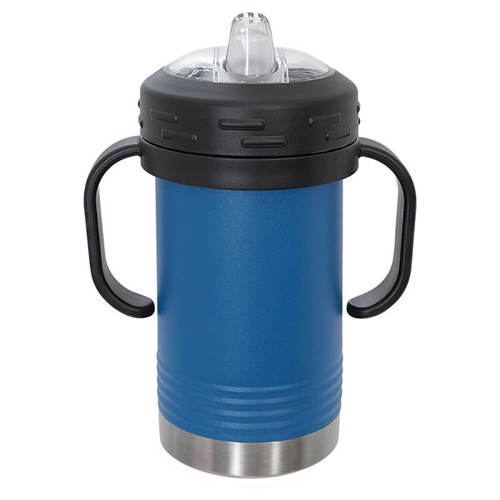 10 oz Stainless Steel Insulated Training Sippy Cup Tumblers with Removable Handles