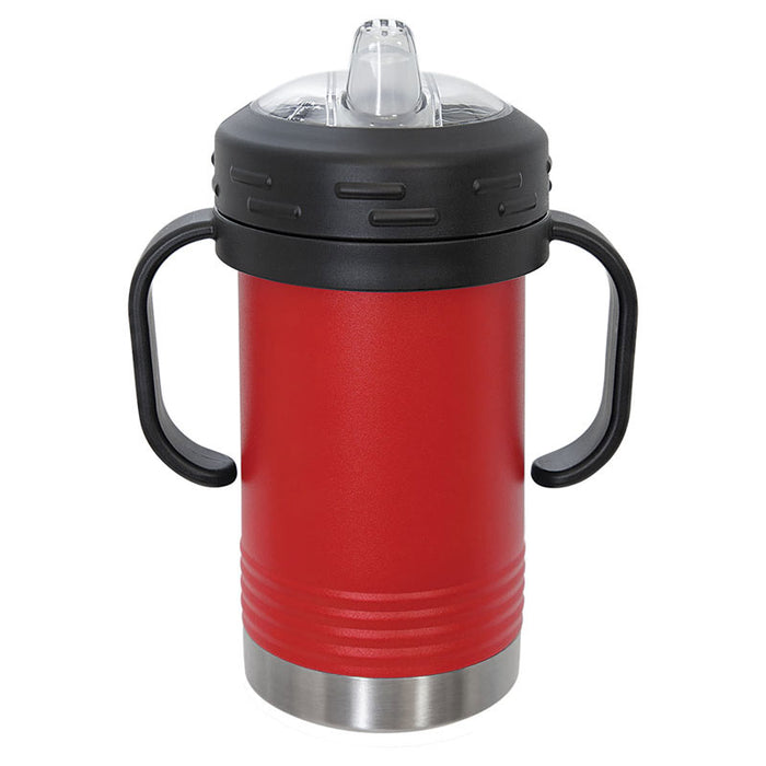 10 oz Stainless Steel Insulated Training Sippy Cup Tumblers with Removable Handles
