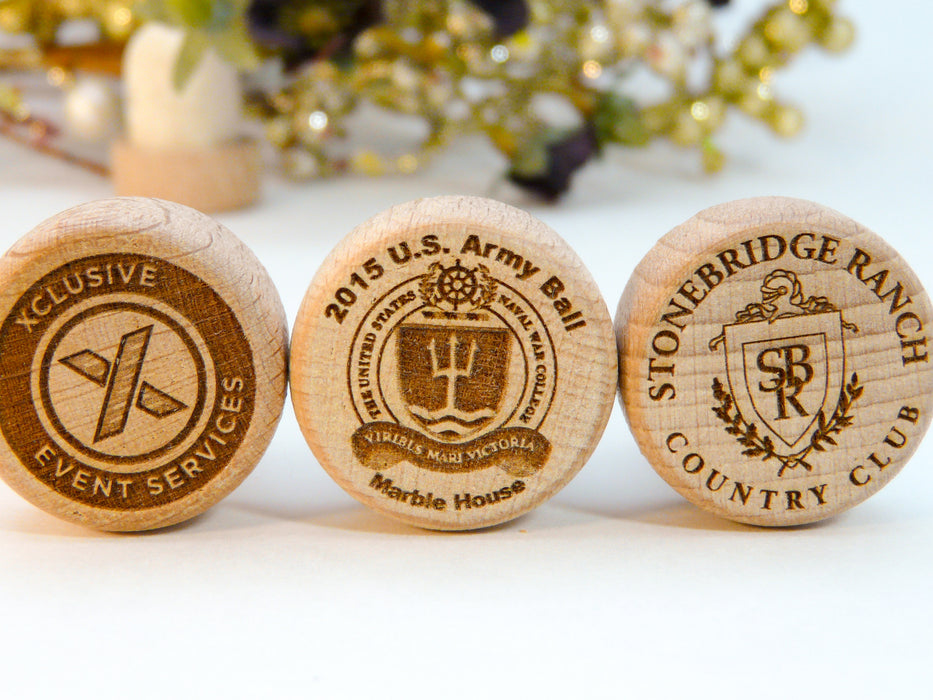 Logo Wine Stopper - Branding & Event Giveaway Idea
